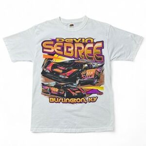 Vintage 2004 Devin Sebree Burlington KY Racing Double Sided T-shirt Medium